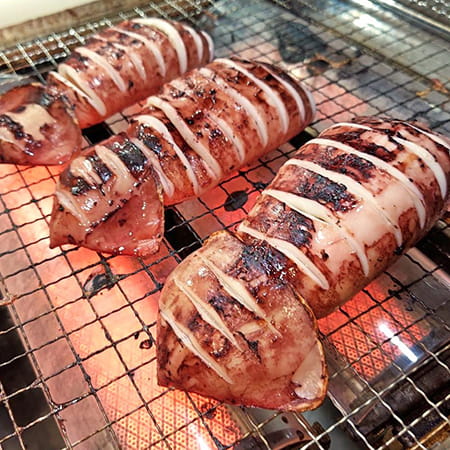 よつば水産キッチンカー「いかやき」